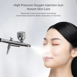 Diamond Microdermabrasion Machine Suction Power with airbrush gun Professional Dermabrasion Home Use Facial Skin Care Machine
