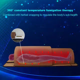 2026 portable infrared sauna dome 1 person home ozone dry steam mini sauna cabin heater portable far infrared sauna room