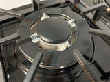 4 Burner Hybrid Cooktop - Gas & Electric, 304 Stainless Steel with Color Drip Pans, 15kW Output (OEM/ODM Wholesale)