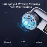 Portable Beauty Device Microcurrents Vibration Massager Ultrasound Face Lifting Machine Physiotherapy Home Use Beauty Devices