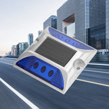 LED Solar Power Ground Marker Lights Waterproof Outdoor Driveway Road Highway Spike Lamp