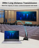1080P 200M Wireless HDMI Video Audio Transmitter Receiver Extender 1TX 4RX Display Adapter for TV Box Laptop PC To TV Projector