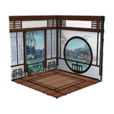 1/12 Scale Backdrop Scene Model Background Scene for Action Figures Dolls Mini Scale Car Parking Building Diorama Layout