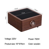 750W Wooden Electric Stove Hot Cooker Plate Tea Maker Heating Furnace Water Heater Boiler Multicooker for Kitchen 220V