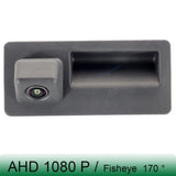 For Audi Q5 For Volkswagen Touareg 7P touareg 2 MK2 2011~2018  AHD 1080P 170° Trunk Handle Car Reverse Rear View Parking Camera