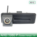 HD Golden-FishEye Backup Rear View Camera For Audi A1 Skoda Roomster Fabia Octavia A7 Yeti SuperB AHD 1080P 170° Trunk Handle