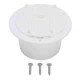 RV Power Cord Hatch Cover Protective Weatherproofing Replacement for Travel Tent Trailer Motorhome Garage