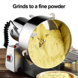 4500G Powder Grinder Grain Crusher Spice Grinder Large High Capacity Commercial Stainless Steel Pure Copper Motor Grinder