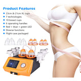 Portable 80k Cavitation Vacuum Therapy Treatment Machine For Slimming Lymphatic Drainage/ Breast Chest Massager/ Butt Lifting