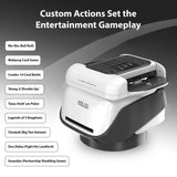 360 Degree Rotating 2 Deck Electric Casino Card Shufflers Rechargeable Cordles Automatic 2-in-1 Card Shuffler and Dealer Machine