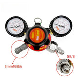 2026 NEW Hot Air Meter Double Gauge Pressure Relief Valve, Beer Machine Pressure Reducing Valve HOT Tool