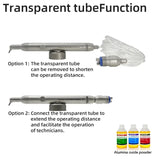 HH Lab Aluminum Oxide Micro Blaster Interface Microetcher Sandblasting Alumina Gun Air Abrasion Polisher 2/4hole Dentistry Tools
