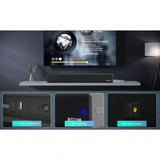 BESTISAN SE02H 2.2 CH HIFI Soundbar With 2 Built-in Subwoofers 3D Surround Sound Dynamic Audio BT USB AUX Optical Coaxial Input
