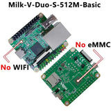 Milk-V Duo S 512MB RISC-V linux Development Board SG2000 Milk-V-Duo-S-512M-Basic