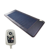 Jade Stone Heating Mat for Back Pain Relief - Infrared Crystal Yoga Mat with Temperature Control, Large Body Massager Pad