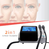 2 in 1 V-Mate Vmax Facial Lifting Device, No Cartridge Anti Wrinkle Machine for V-Line Sculpting & Non-Invasive Skin Tightening