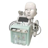 H2O2 7 in 1 Water Oxygen Jet Peel Hydro Beauty Skin Cleansing Hydrofacial Machine Facial Machine Water Aqua Peeling for Home Use