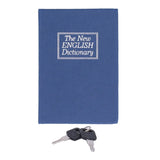 With Lock Keys Mini Safe Box Metal Lock Box Key Lock Security Money Jewelry Box Portable Safe Discreet Hidden Book Safe