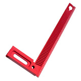 300mm CrossLine Calibration Ruler T-Type Scribing Marking Gauge Aluminum Alloy Height Gauge Woodworking Measuring Ruler