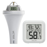 Pool Thermometer Floating Easy Read Digital Swimming Pool Thermometer Wireless Water Temperature Gauge with Indoor Thermometers