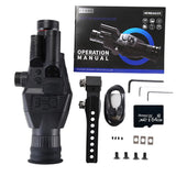 Henbaker CY900 Digital Tactical Telescope Night Vision Scope Monoculars for Hunting Built in Rangefinder Ballistic Calculation