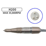 SDE-H200 Nail Polisher Electric Nail Grinder H200 Handle Nail Remover Nail Art DIY Polishing Tool