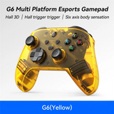For Nintendo Switch1/2 Controller G6 Double Hall Wireless Bluetooth Gamepads For Switch Pro Console Control Joystick