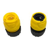 Water Pipe Connectors(2 Pcs) With 3M 3/4 Water Inlet Pipe For Karcher And Gardening Water Stop Hose