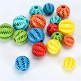 15pcs Bite Resistant Teething Toys Balls for Puppy Dog Chew Tooth Cleaning Ball