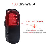 Red Light Infrared Therapy Slippers Foot and Toe Pain Relief Instep Massage Warmth Chronic Pain Inflammation Improve Blood