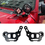 Suitable for JL Modification of A-pillar Double-layer Spotlight Bracket Aluminum Alloy Bracket Modification Accessories
