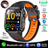 HT36 Smart Watch 2.01 Inch IPS Screen With Flashlight Heart Rate Monitor Waterproof Bluetooth Bracelet Outdoor Sports Smartwatch