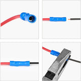 16pcs 4 Types Add-a-Circuit Fuse Tap Adapter with Standard & Mini & Low Profile Mini & Micro2 Blade Fuse Holder for Trucks Boats