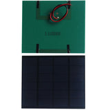 1.5W 6V Solar Panel Small Power Emergency Panels 110X92MM Mini Solar Charger Waterproof Solar Plate for Fans Outdoor Lamp Pump
