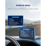 Car OBD2 Head Up Display P16 HUD Digital Speedometer Water Temp OBD HUD Projector Security Speed