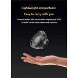 YF-80 Mini Fresnel Lens 9 Time Brighter Brightness Effect With Spotlight Attachment& Mini Adapter Ring For S100 W120B CX100
