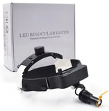 Premium Wireless LED Head Light Lamp for Binoculars Loupes Brightness Spot Ajustables Labs Headlamp