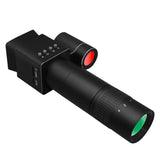 Ponbos NVP100C 250M Infrared Laser Night Vision Scope Sight 1080P HD 7X Optical Metals Monoculars Telescope for Hunting Camping