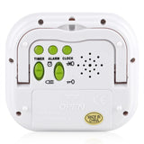Music/Vibration Digital LCD Alarm Clock Electronic Kitchen Timer with Backlight
