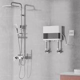 Water Heater Bathroom Kitchen Wall Mounted LCD Temperature Display with Remote Control 110V 220V Electric Water Heater Instant