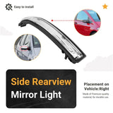 LED Rearview Mirror Light For Mercedes Benz A B-Class W169 W245 07-11 Turn Signal Indicator Light Accessories