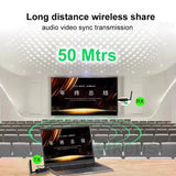 50m HDMI Wireless Extender Video Transmitter and Receiver Screen Mirror Display Adapter for TV Box Camera Laptop PC TV Projector