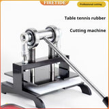 20x20cm Universal Table Tennis Racket Rubber Cutting Machine Manual Press Ping-Pang Bat Rubber Edge Cutter