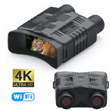 NV003 4K UHD WIFI Digital Tactical Telescope Camera Infrared Night Vision Binoculars for Hunting Camping with 3.2 inches Screen
