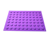 Purple Silicone Mat Flexible Non-Slip Reusable Medical Plastic with Magnetic Feature Can Be Sterilized At High Temperatures