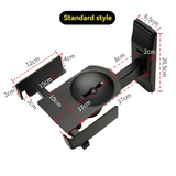 1Pcs Sound Speaker Wall Mount Speaker Bracket Hanger Adjustable Angle Surrounding Wall Hanging Rack Hifi Bookshelf Box