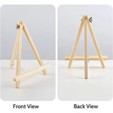 12Piece Wood Easels Tabletop Easels Art Craft Painting Easel Stand For Artist Adults Students
