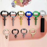 30pcs Bottle Opener Inserts Kit Metal DIY Craft Beer Bottle Opener Wedding Blank Bottle Opener for Wood Turning Project