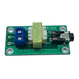Low Z to Hight Z Headphones Audio Impedance Converter Electronic Transformer