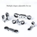 5pcs/set of Adjustable Ratchet Wrench Set 8   10-12   13-14   15-16   18-17  19mm